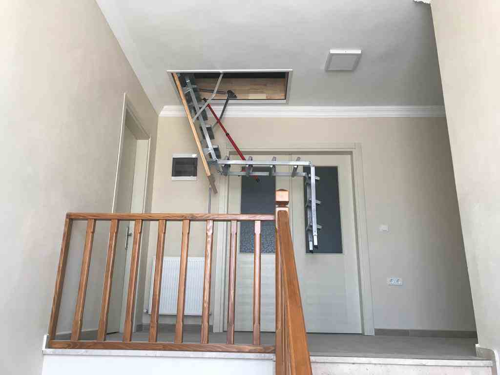 fakro lux metal çatı merdiveni antalya